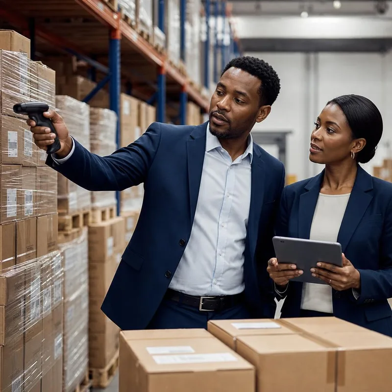 Illustrative review of warehouse stock controls and distribution capacity