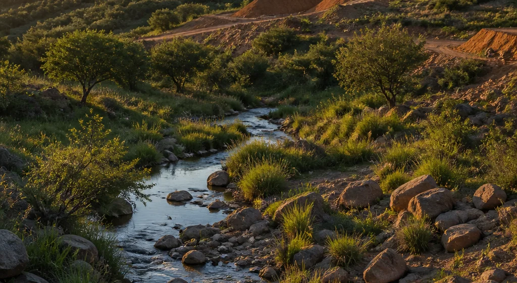 Environmental field work associated with a mineral project review