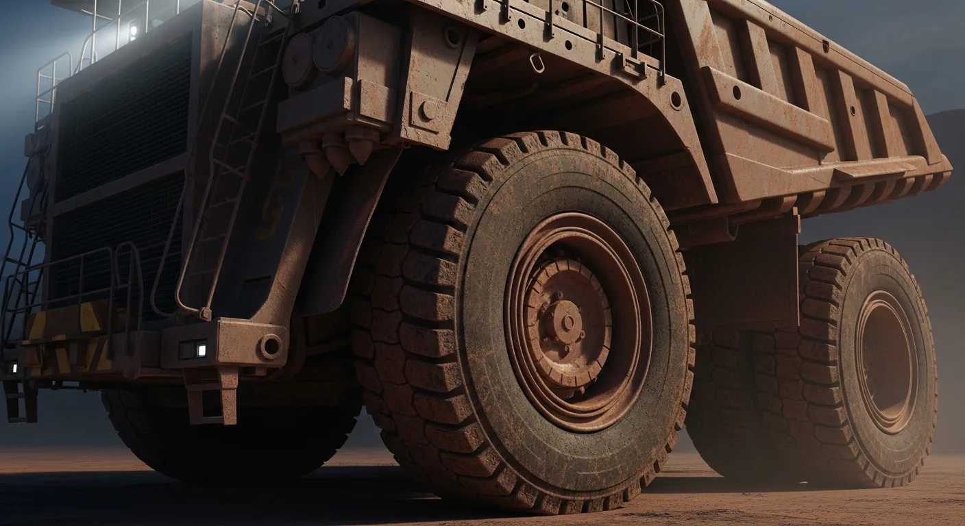 Mining machinery at a project site, illustrating technical project review